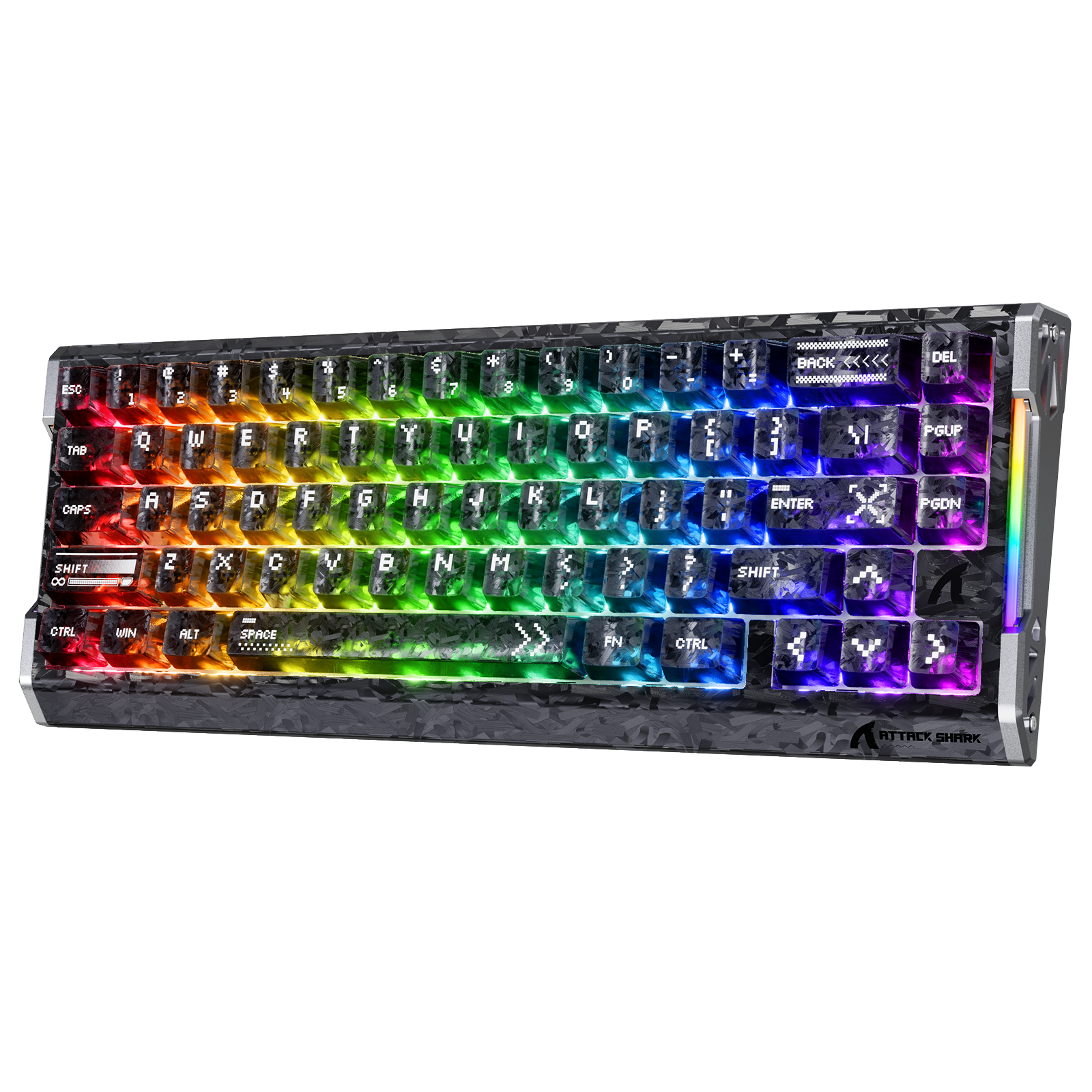 Pack gaming ATTACK SHARK R68 HE & R11 ULTRA en fibre de carbone