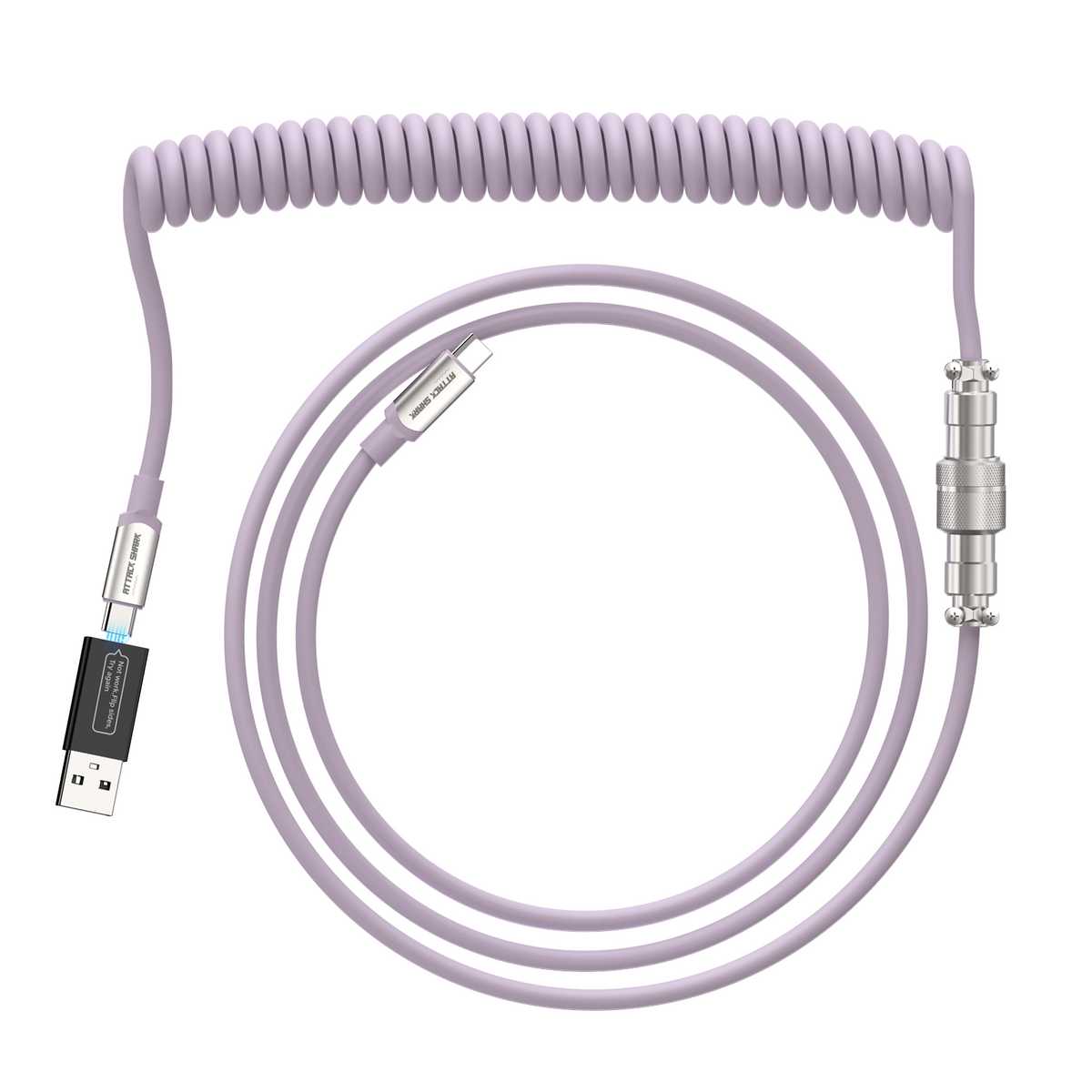High-Performance Coiled Cable | ATTACK SHARK
