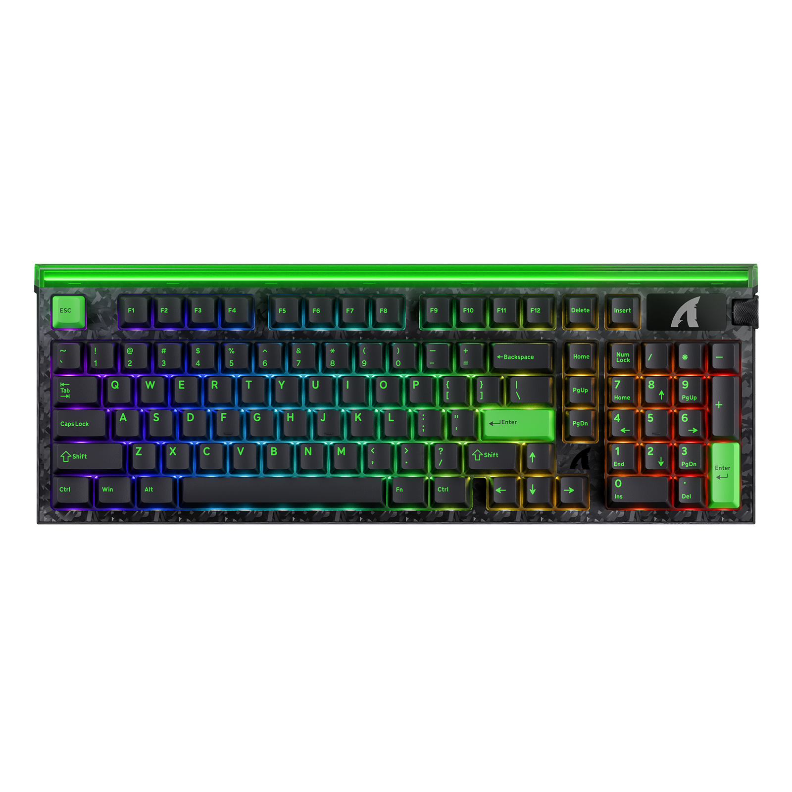 Demnächst erhältlich: ATTACK SHARK R98 HE Carbonfaser Rapid Trigger Tastatur mit magnetischem Schalter