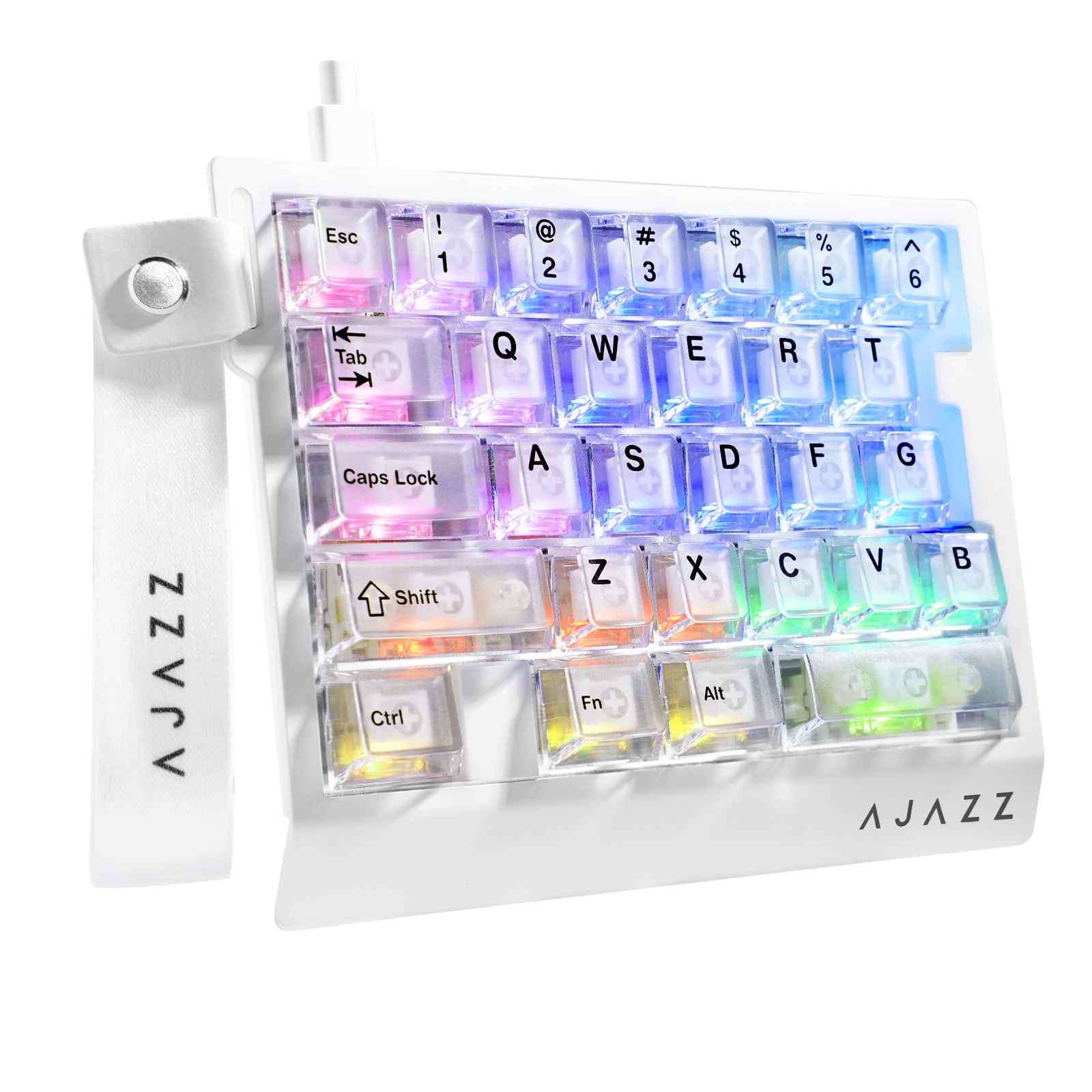 ATTACK SHARK X AJAZZ AK029 Wired One-Handed Gaming Keyboard