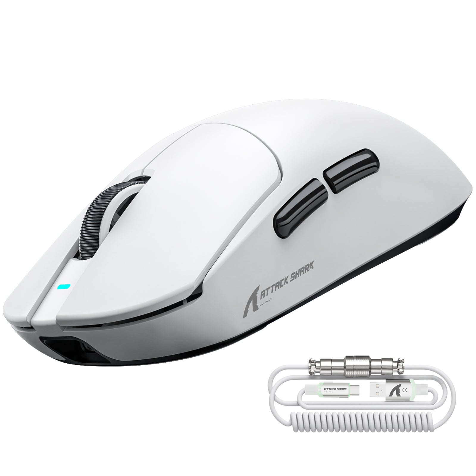 ATTACK SHARK X8 Ultra Tri-mode Wireless Gaming Mouse With C06 Ultra Cable