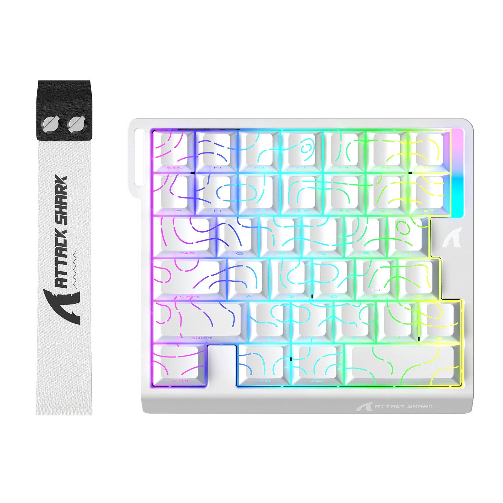 8K Wireless Mechanical Keyboard | X87 Ultra Hot Swap - Attack Shark