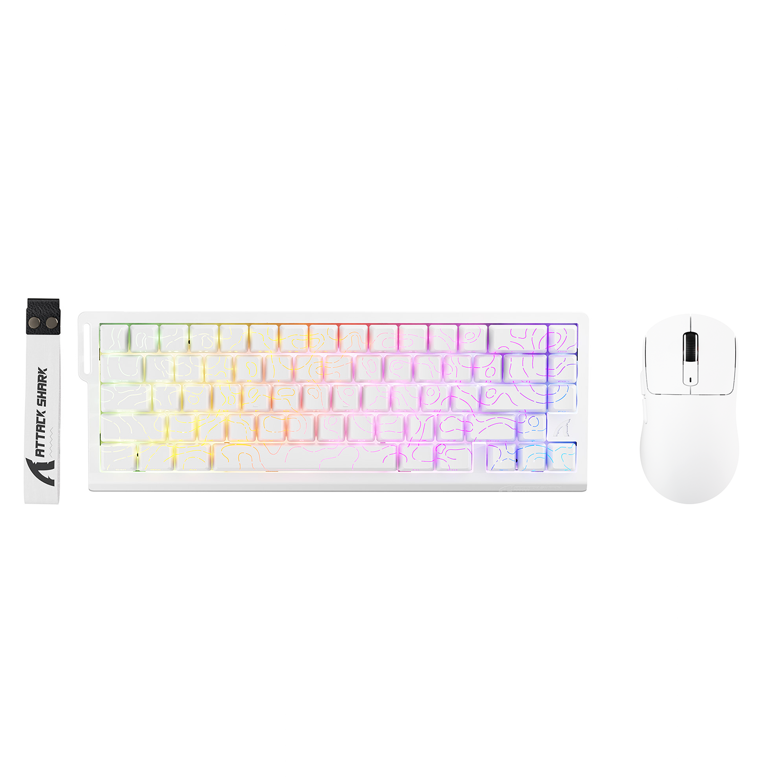 ATTACK SHARK X68HE Magnetic Keyboard With X3 Gaming Mouse Set
