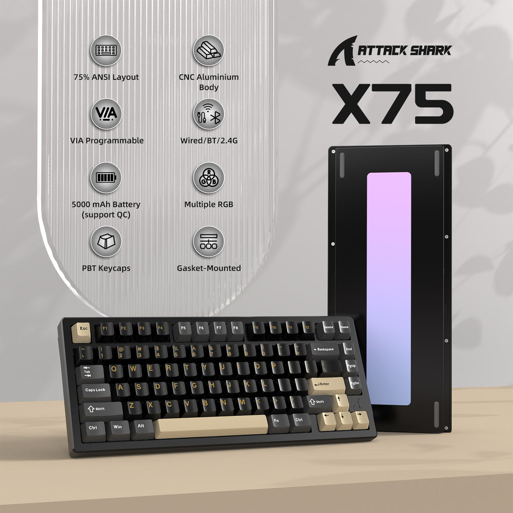 Mechanical Gaming Keyboards | Hot-Swappable Switches | Tri-Mode