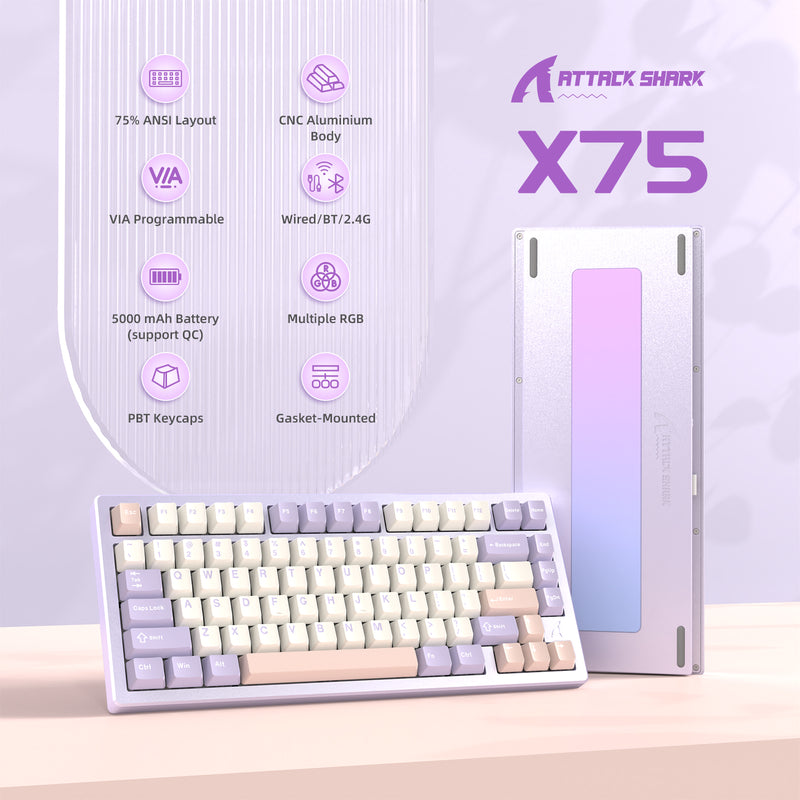 X75 Full Aluminum Keyboard