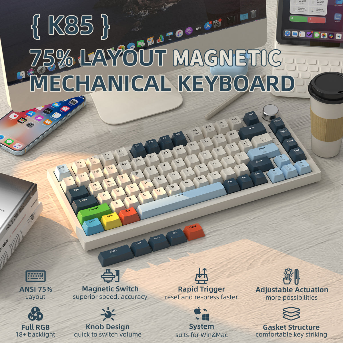 K85 K85 Rapid Trigger | Custom Magnetic Switch