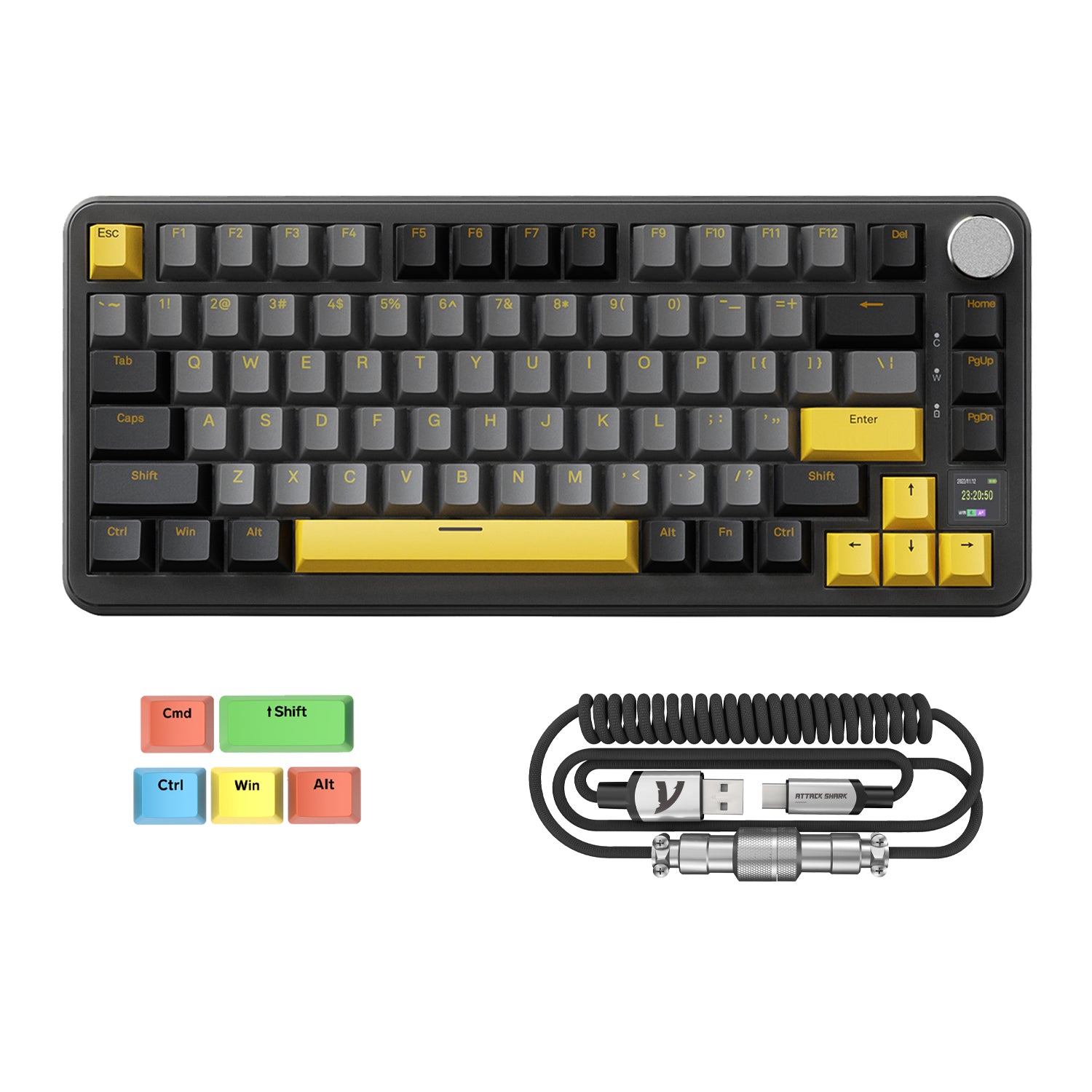 Clavier mécanique à joint tri-mode ATTACK SHARK X85PRO