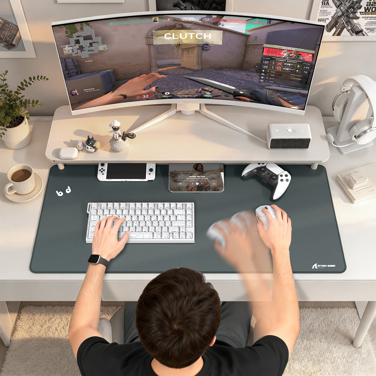 Tapis de Souris Gaming eSport ATTACK SHARK CM02PRO (900x400x4 MM)