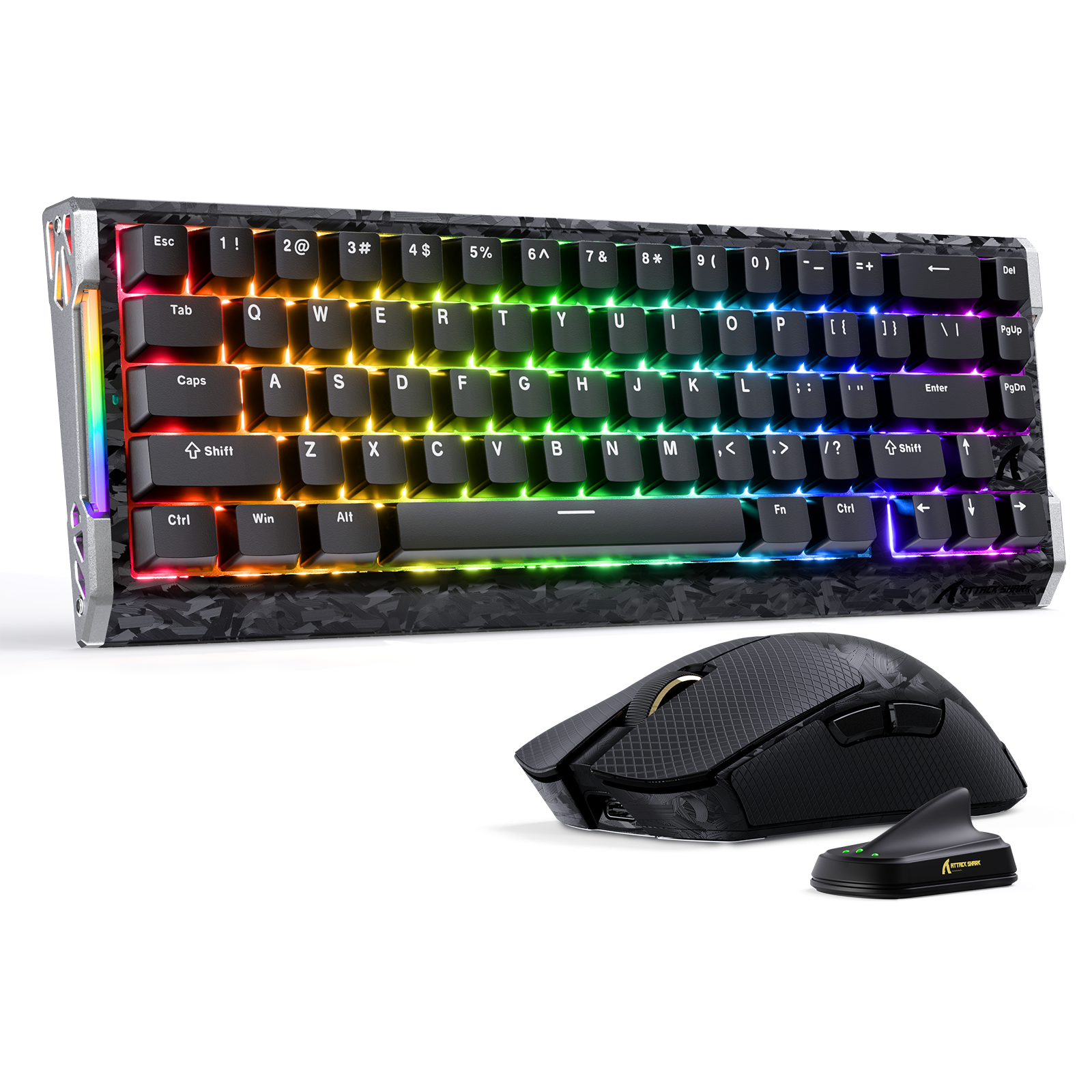 ATTACK SHARK X11 ULTRA & R68 HE Carbon Fiber Gaming Bundle