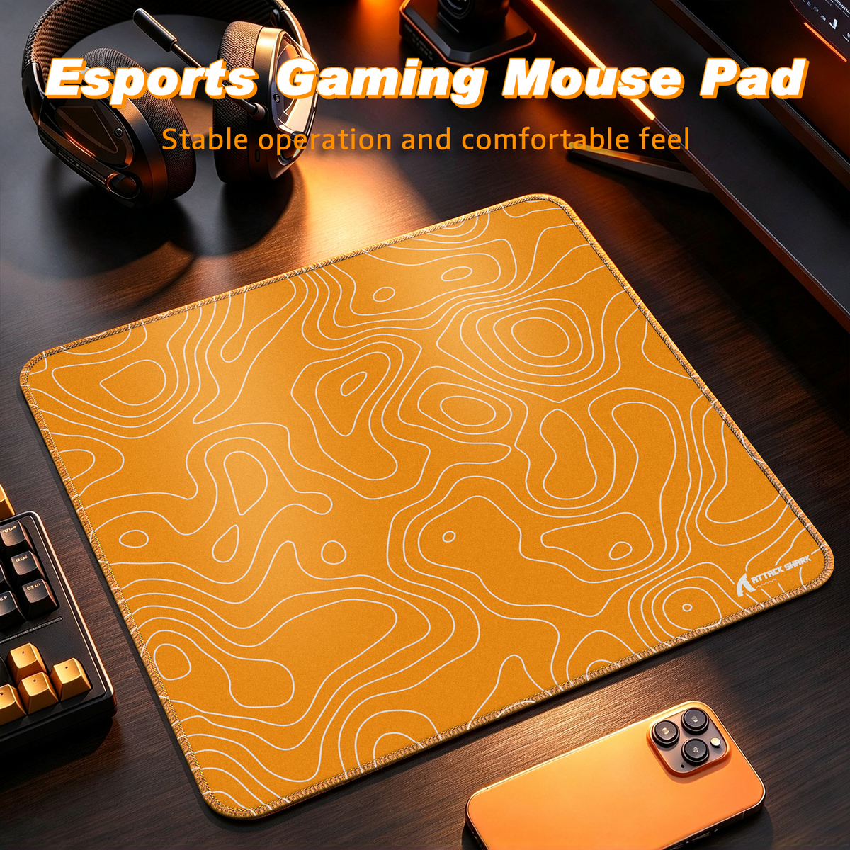 ATTACK SHARK CM02 Tapis de souris eSport (450x400x4 mm)