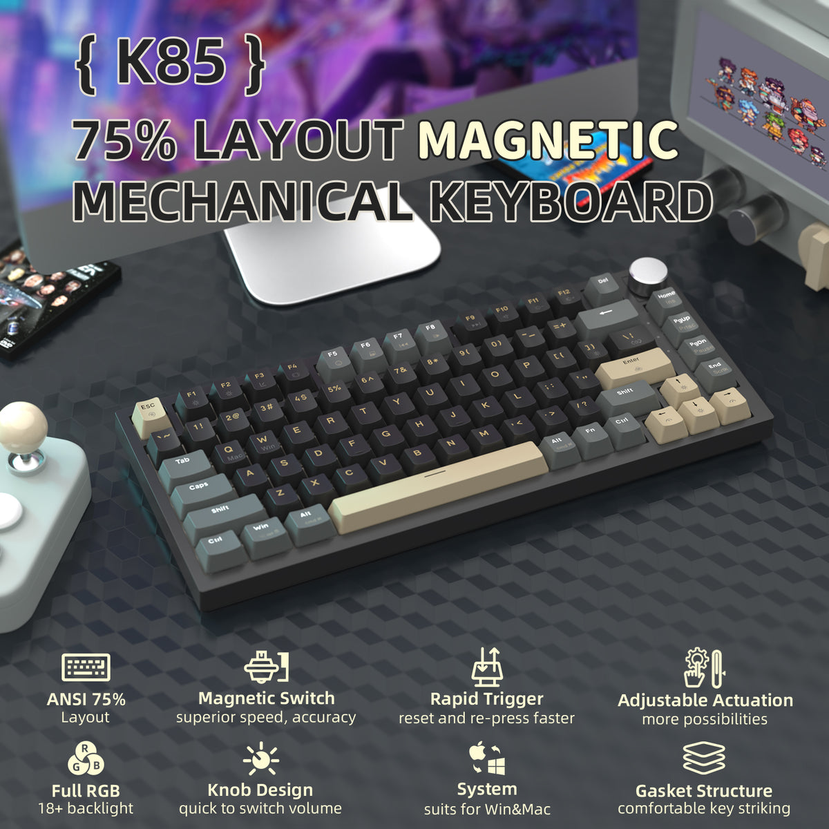 K85 K85 Rapid Trigger | Interruptor magnético personalizado
