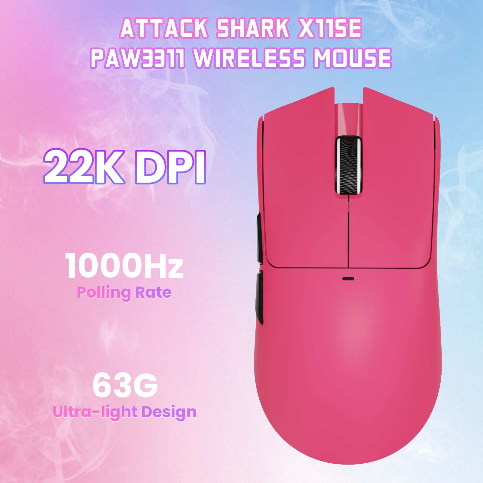 ATTACK SHARK X11SE Wireless Gaming Mouse