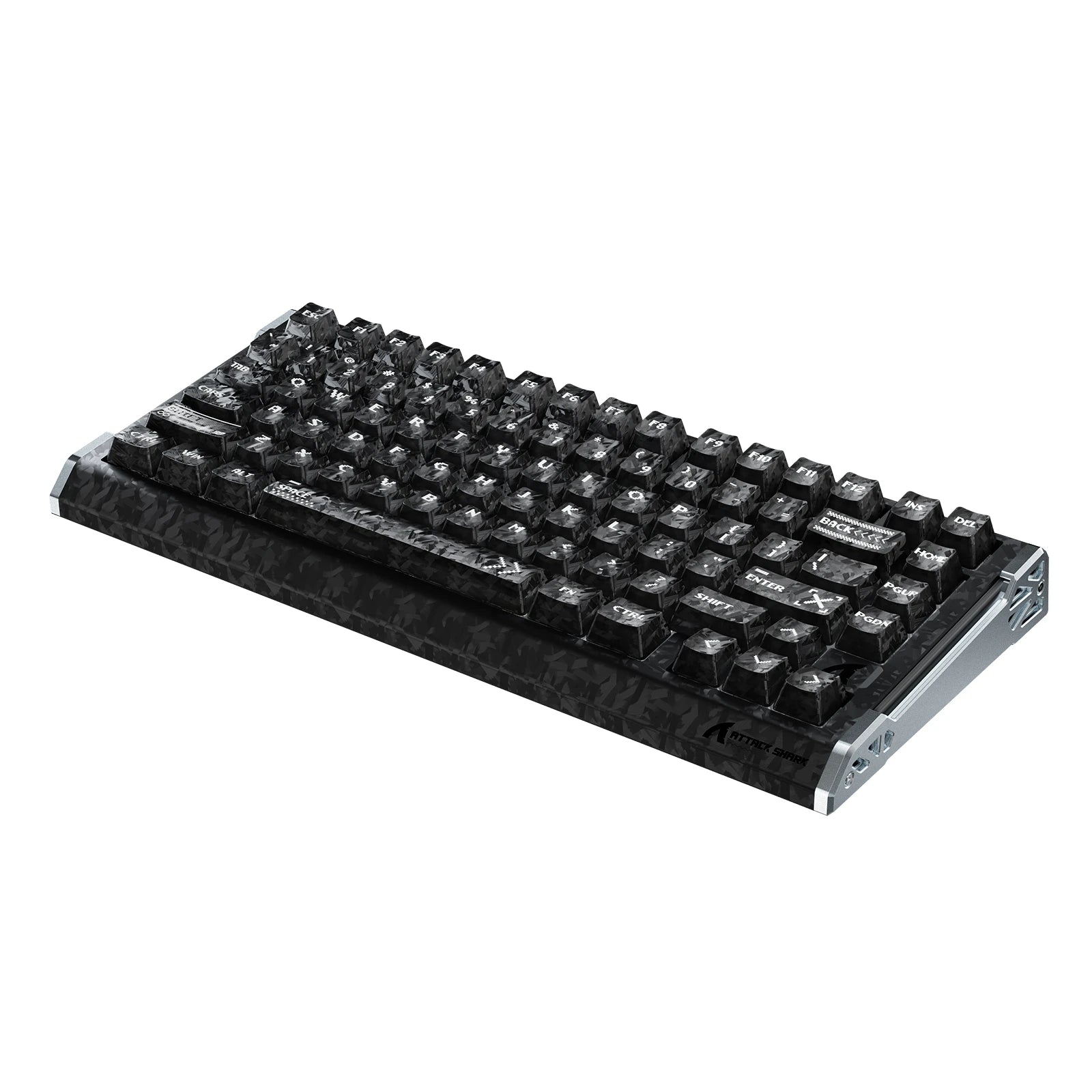 ATTACK SHARK R86 HE Carbonfaser-Tastatur mit Magnetschaltern und Rapid-Trigger-Technologie