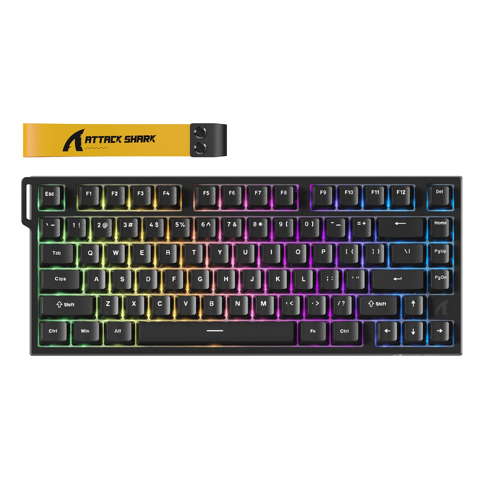 ATTACK SHARK R82 HE Rapid Trigger Keyboard Magnetic Switch with 0.005MM RT