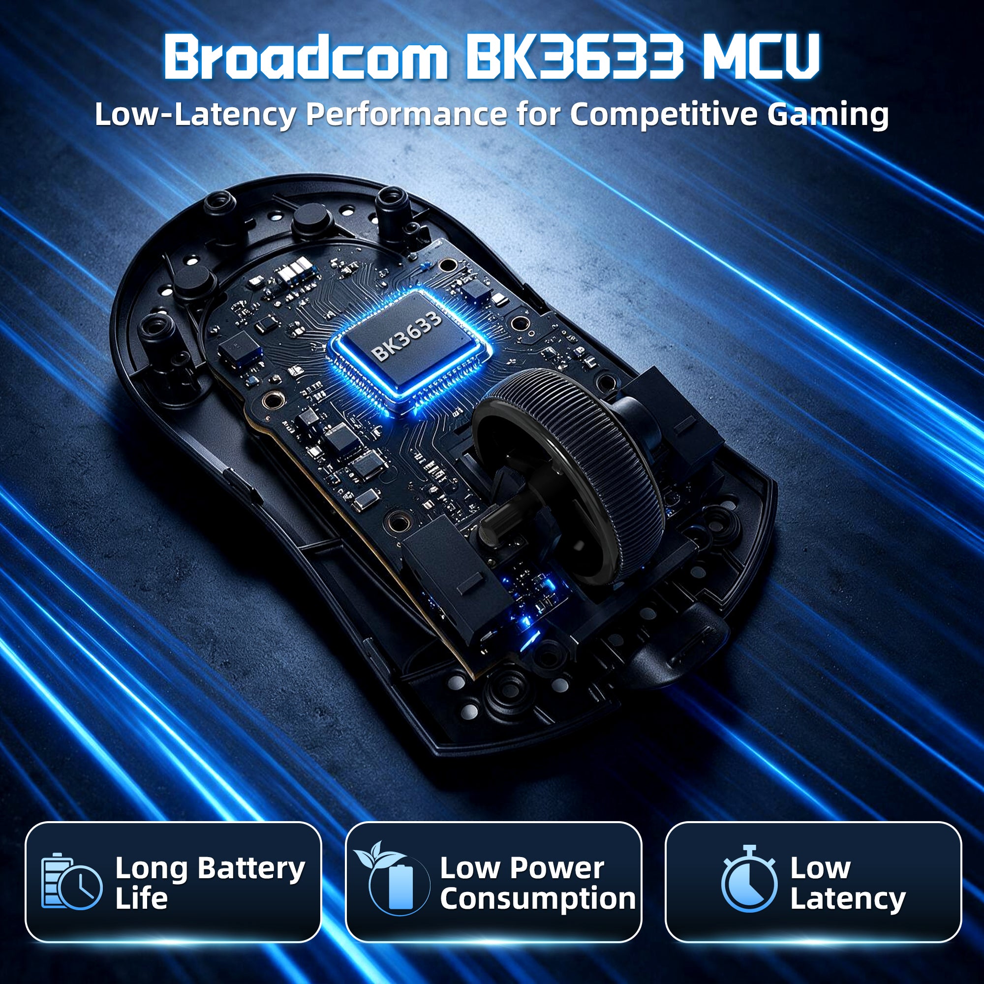 ATTACK SHARK X11 PRO V2 Wireless Gaming Mouse with TFT Display Charging Dock