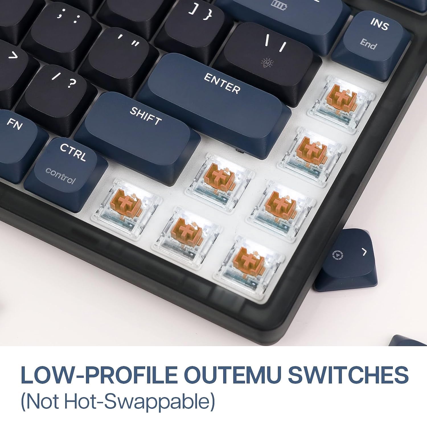 Low-profile Outemu switches for AK832PRO mechanical keyboard