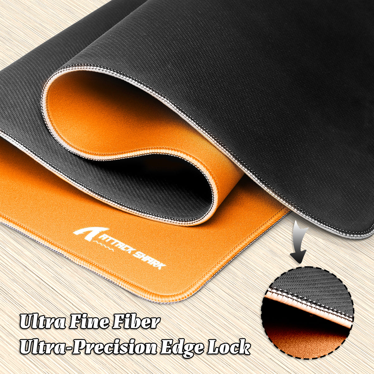 Tapis de Souris Gaming eSport ATTACK SHARK CM02PRO (900x400x4 MM)