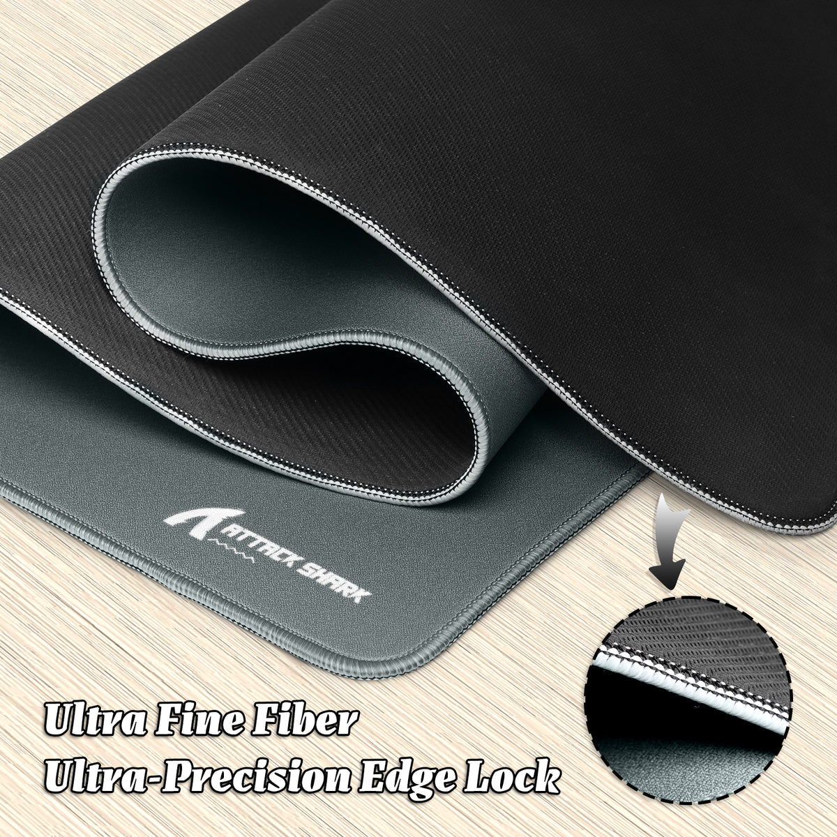 Tapis de Souris Gaming eSport ATTACK SHARK CM02PRO (900x400x4 MM)