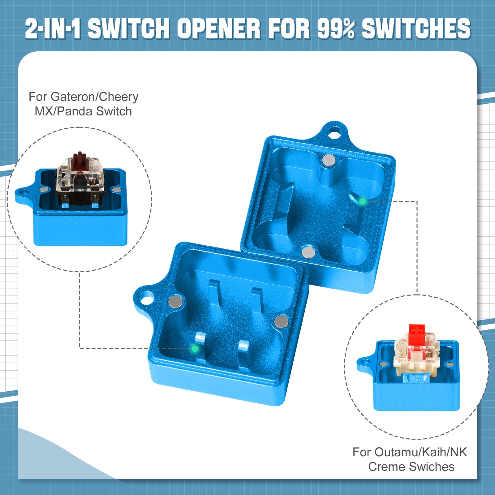 ATTACK SHARK Switch Opener Kit with Switch Puller