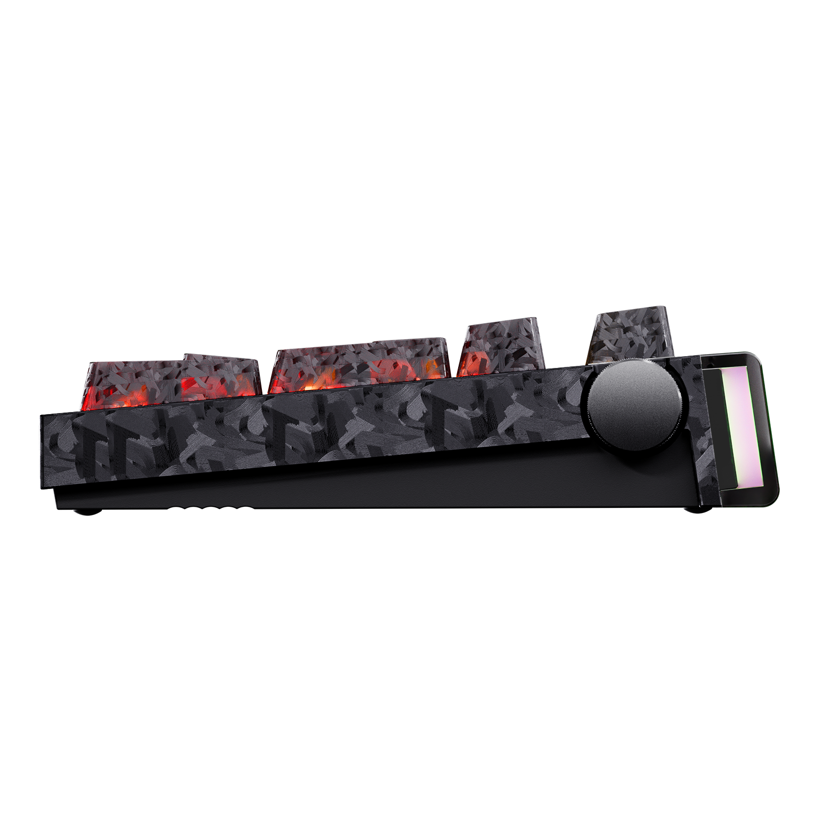 Demnächst erhältlich: ATTACK SHARK R98 HE Carbonfaser Rapid Trigger Tastatur mit magnetischem Schalter