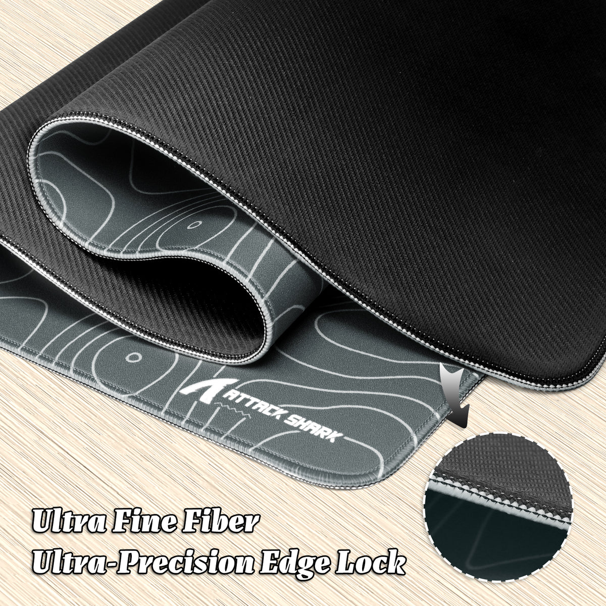 Tapis de Souris Gaming eSport ATTACK SHARK CM02PRO (900x400x4 MM)