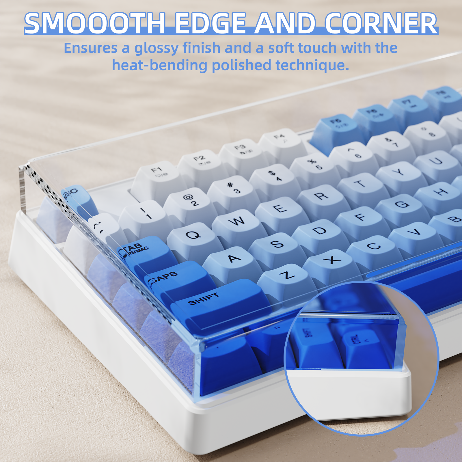 ATTACK SHARK 87 Keys Keyboard Dust Cover