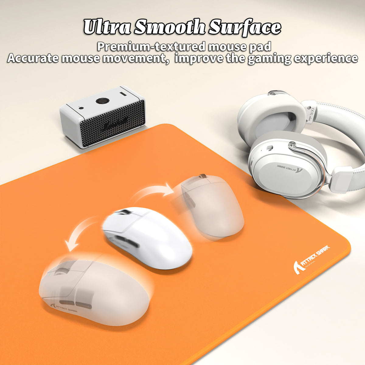 Tapis de Souris Gaming eSport ATTACK SHARK CM02PRO (900x400x4 MM)