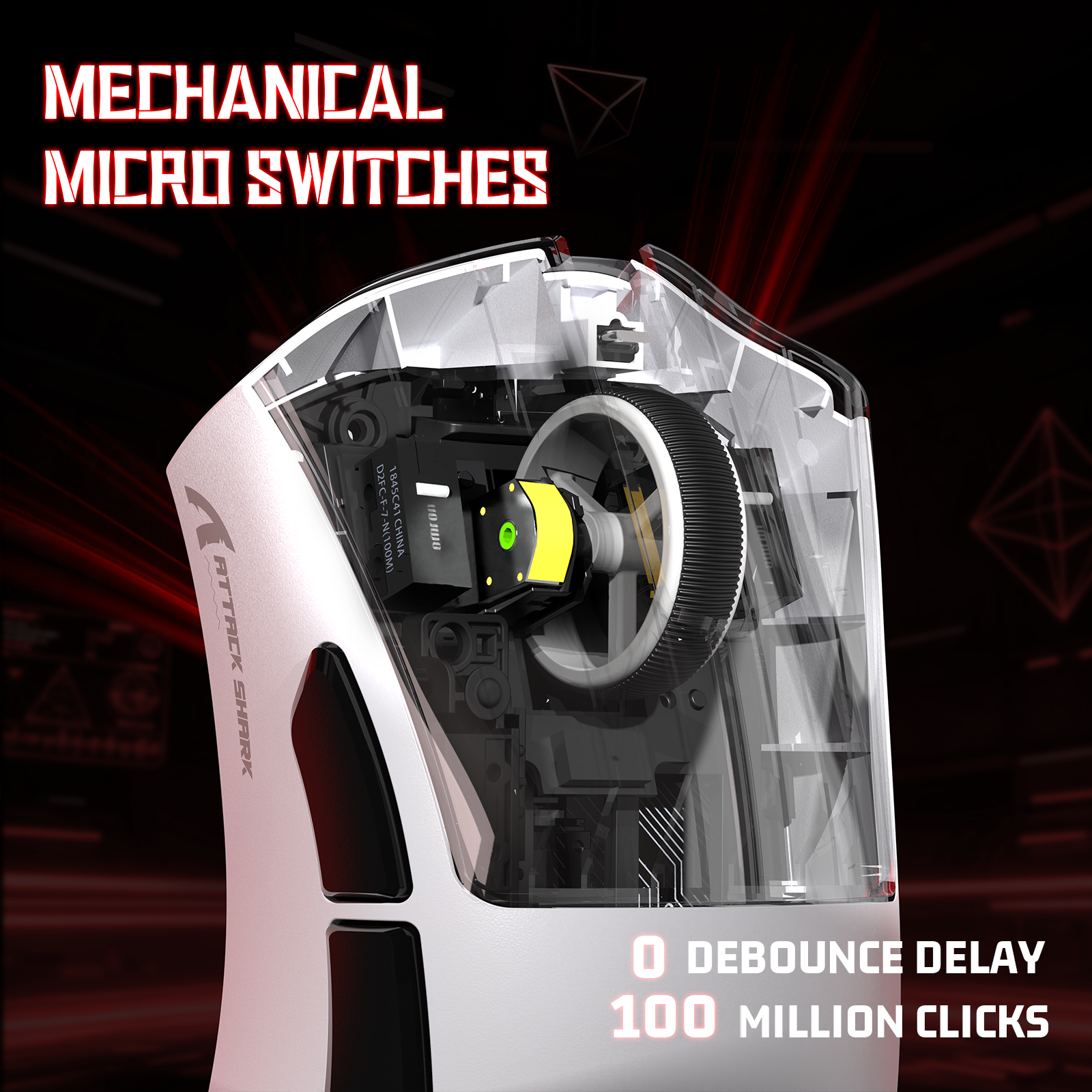 Ratón para juegos ultraligero de tres modos ATTACK SHARK V3