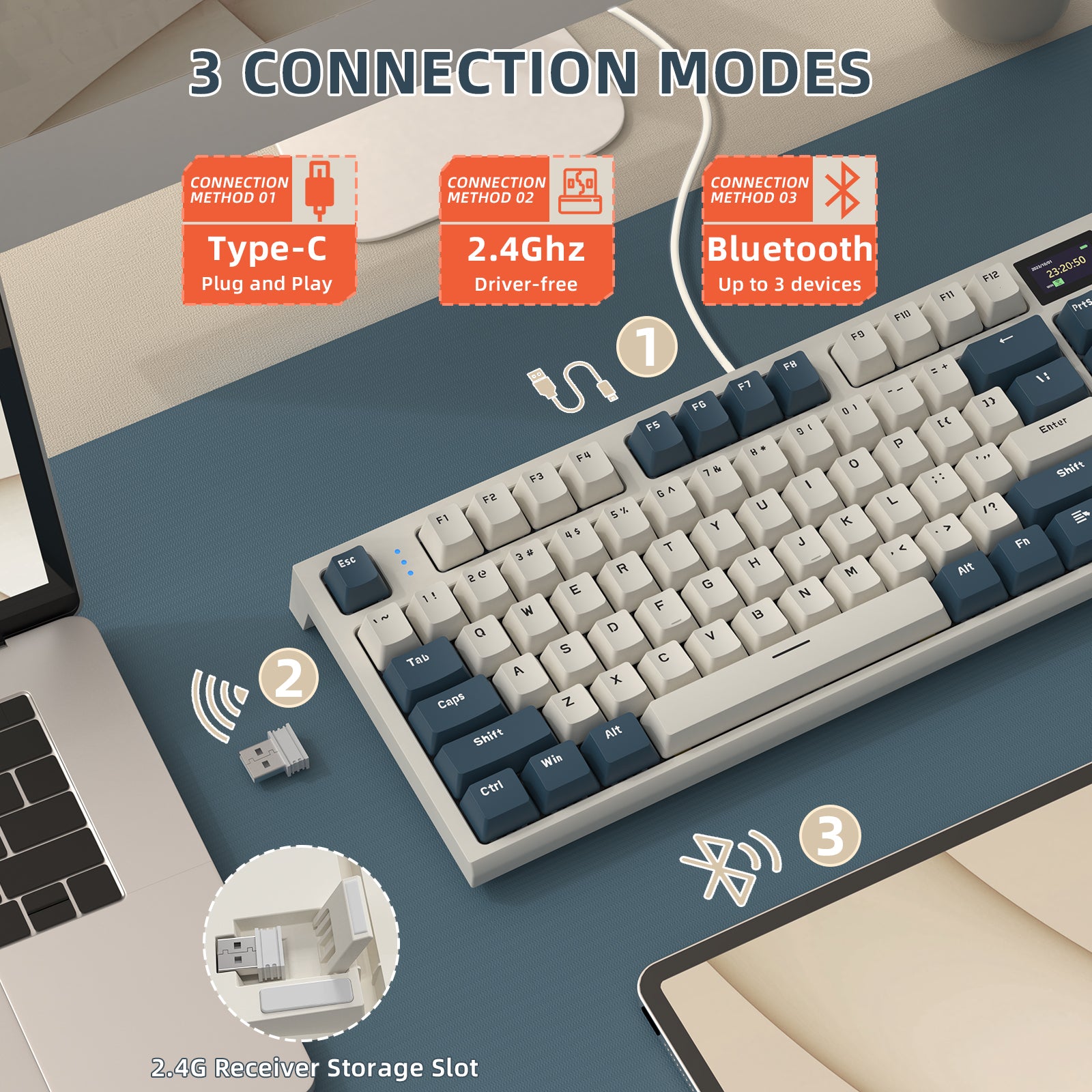 tactile-feedback keyboards