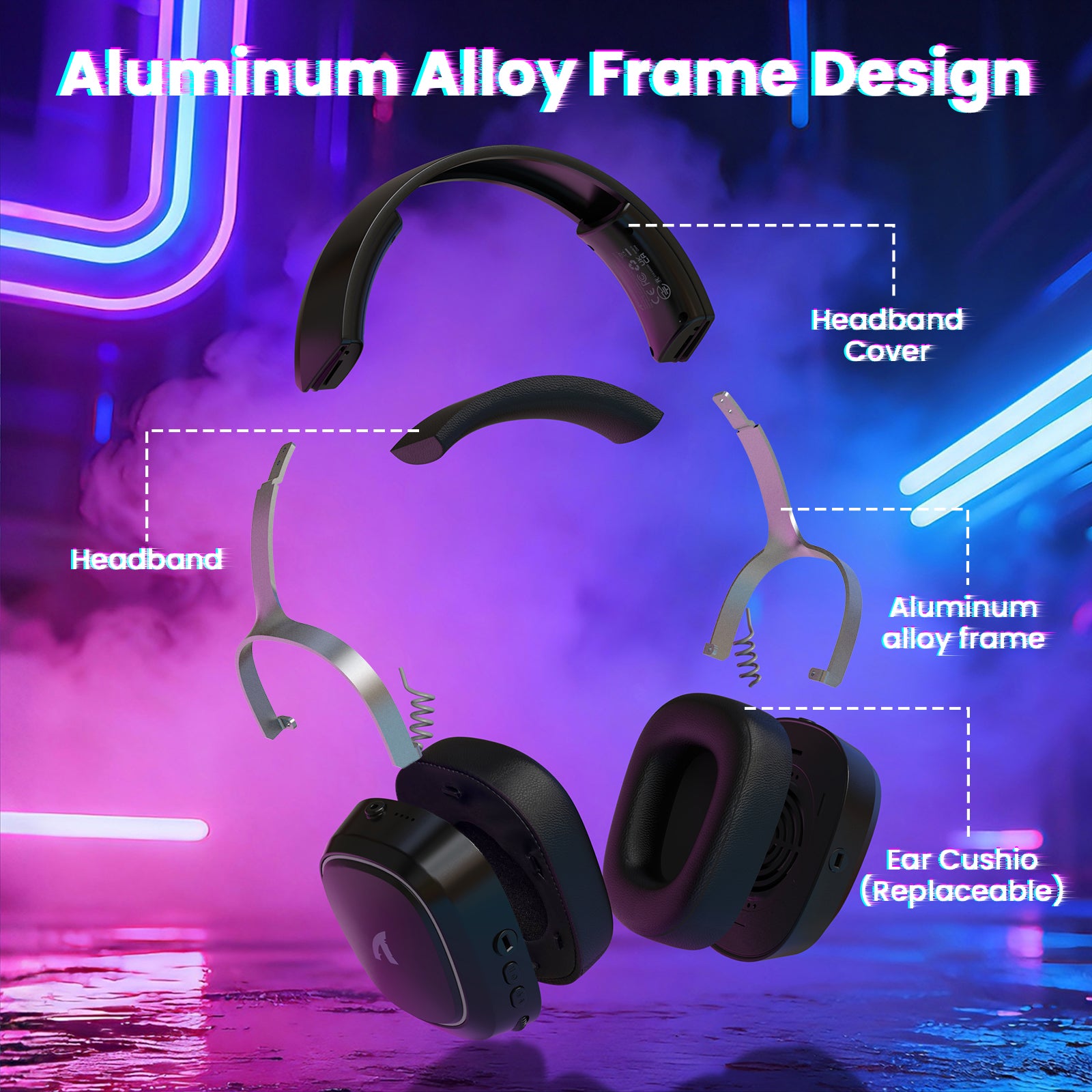 ATTACK SHARK G800 Kabelloses Gaming-Headset