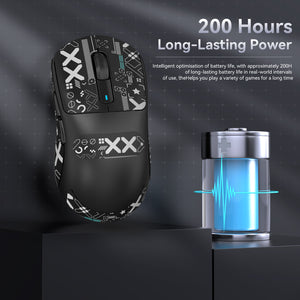 Ultra-Light Gaming Mouse 59g X3PRO 8K Polling Rate