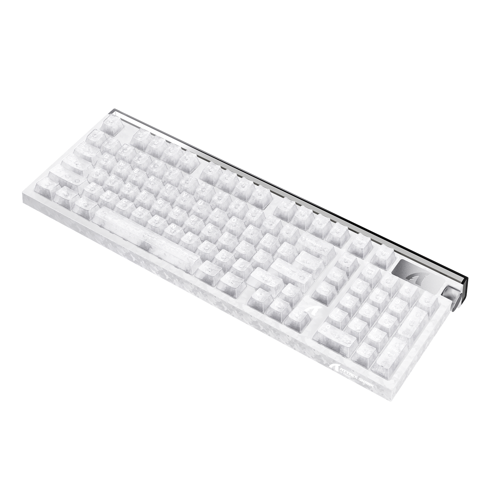 Demnächst erhältlich: ATTACK SHARK R98 HE Carbonfaser Rapid Trigger Tastatur mit magnetischem Schalter