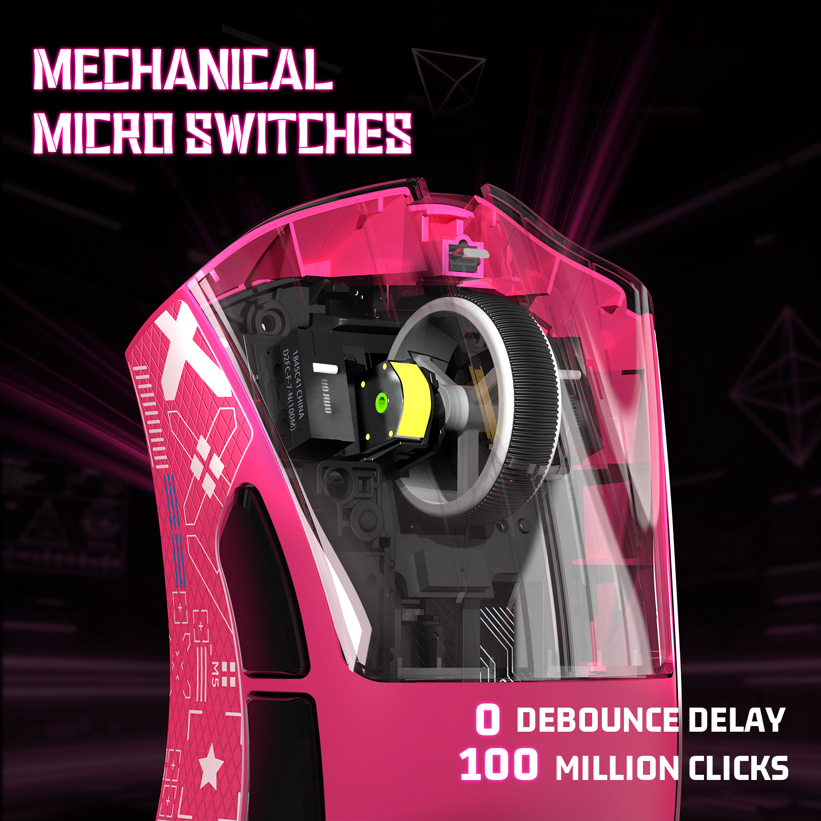 Ratón para juegos ultraligero de tres modos ATTACK SHARK V3