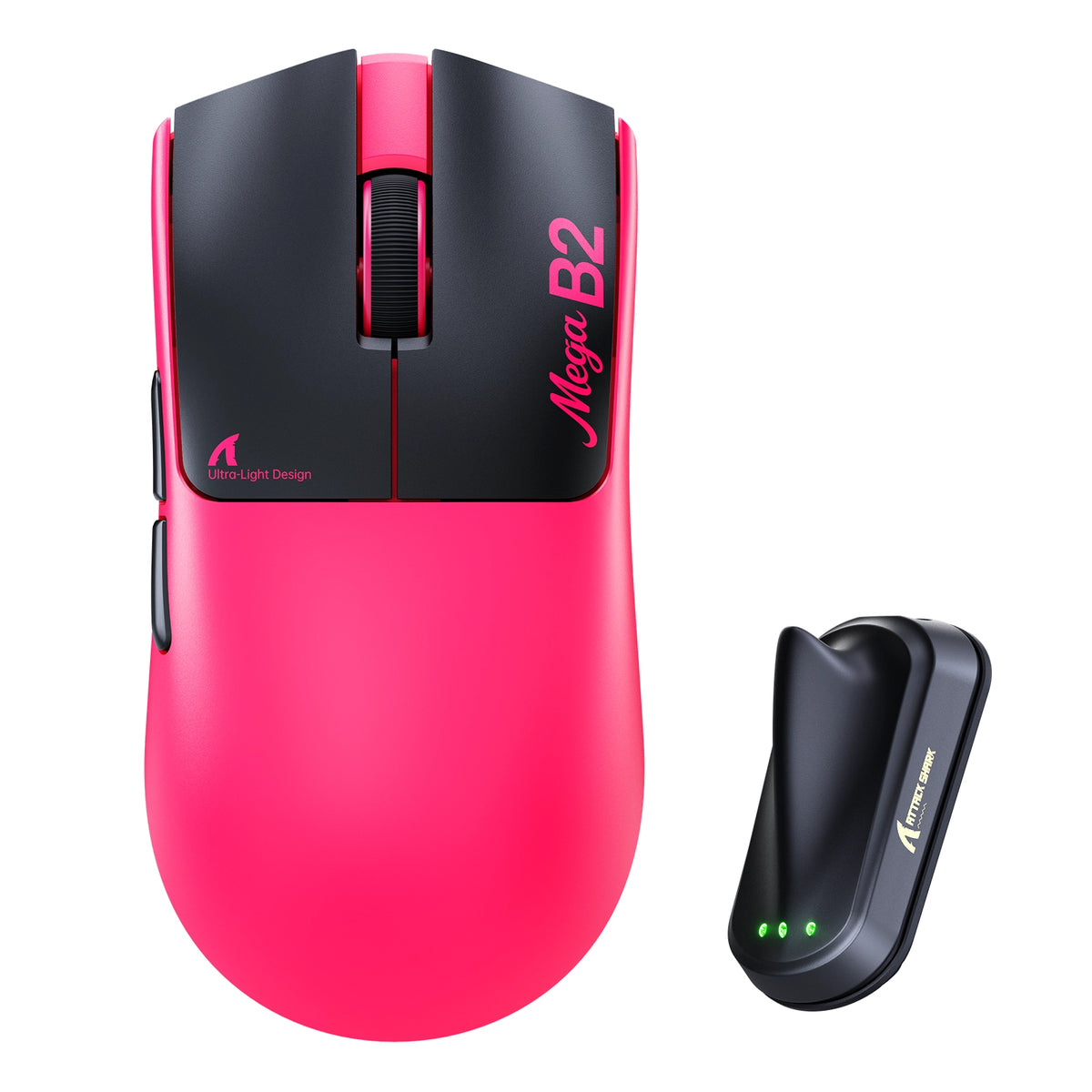 BIENTÔT DISPONIBLE : souris gaming sans fil magnétique ATTACK SHARK MEGA B2 TMR