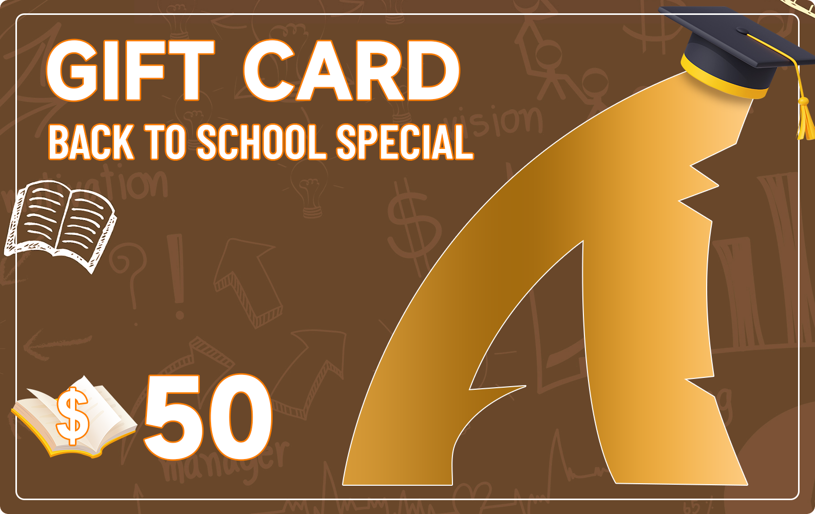 Carte cadeau du Black Friday ATTACK SHARK