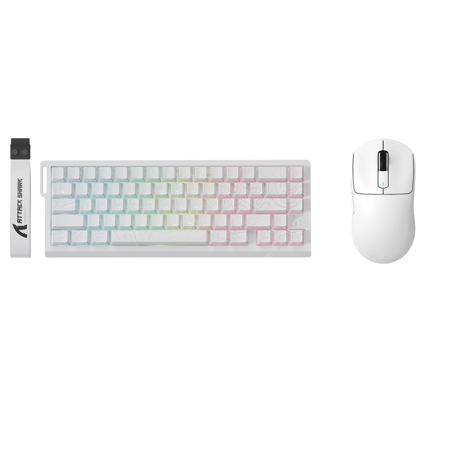 ATTACK SHARK X68HE Magnetic Keyboard with X3 Gaming Mouse Set