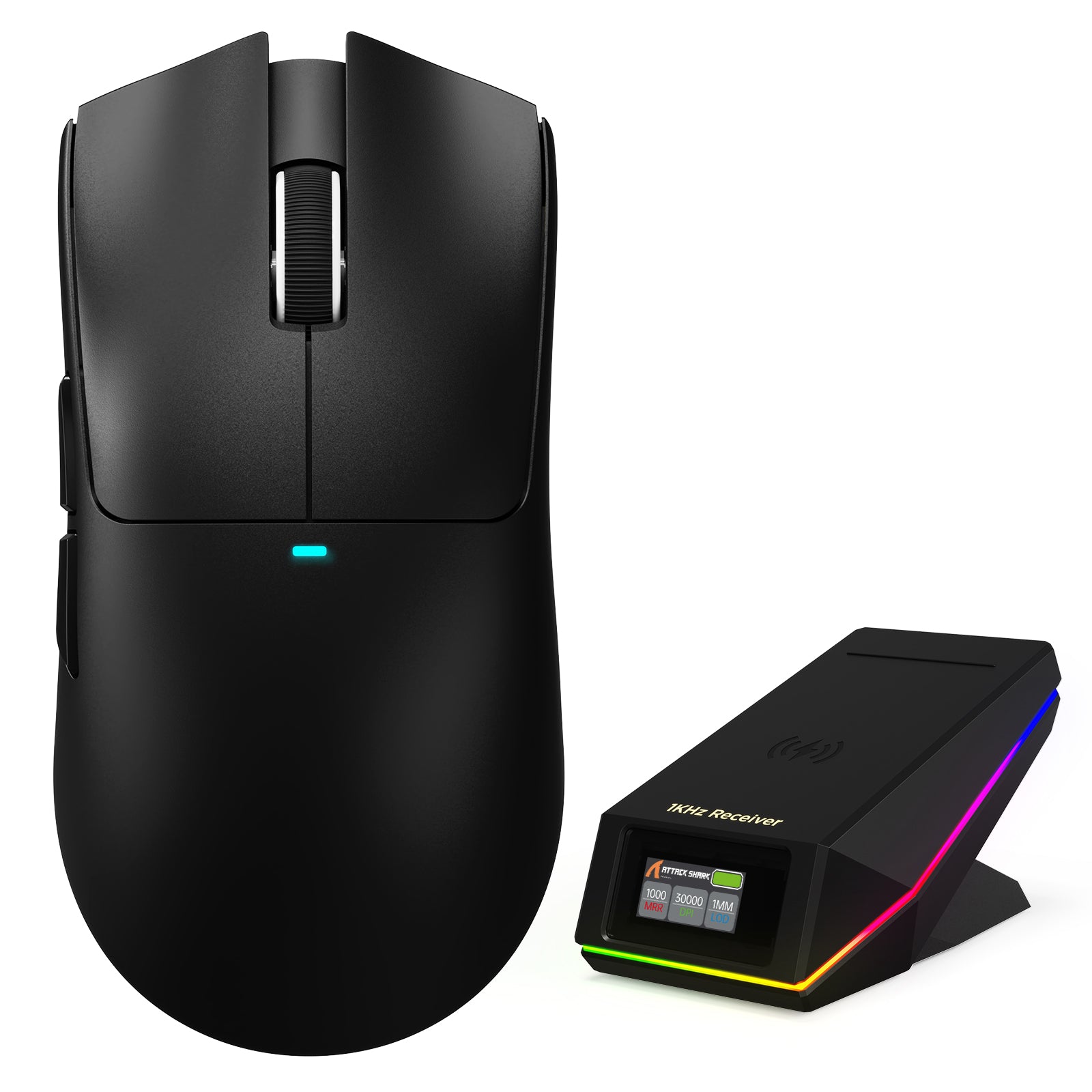 ATTACK SHARK X11 PRO V2 Wireless Gaming Mouse with TFT Display Charging Dock
