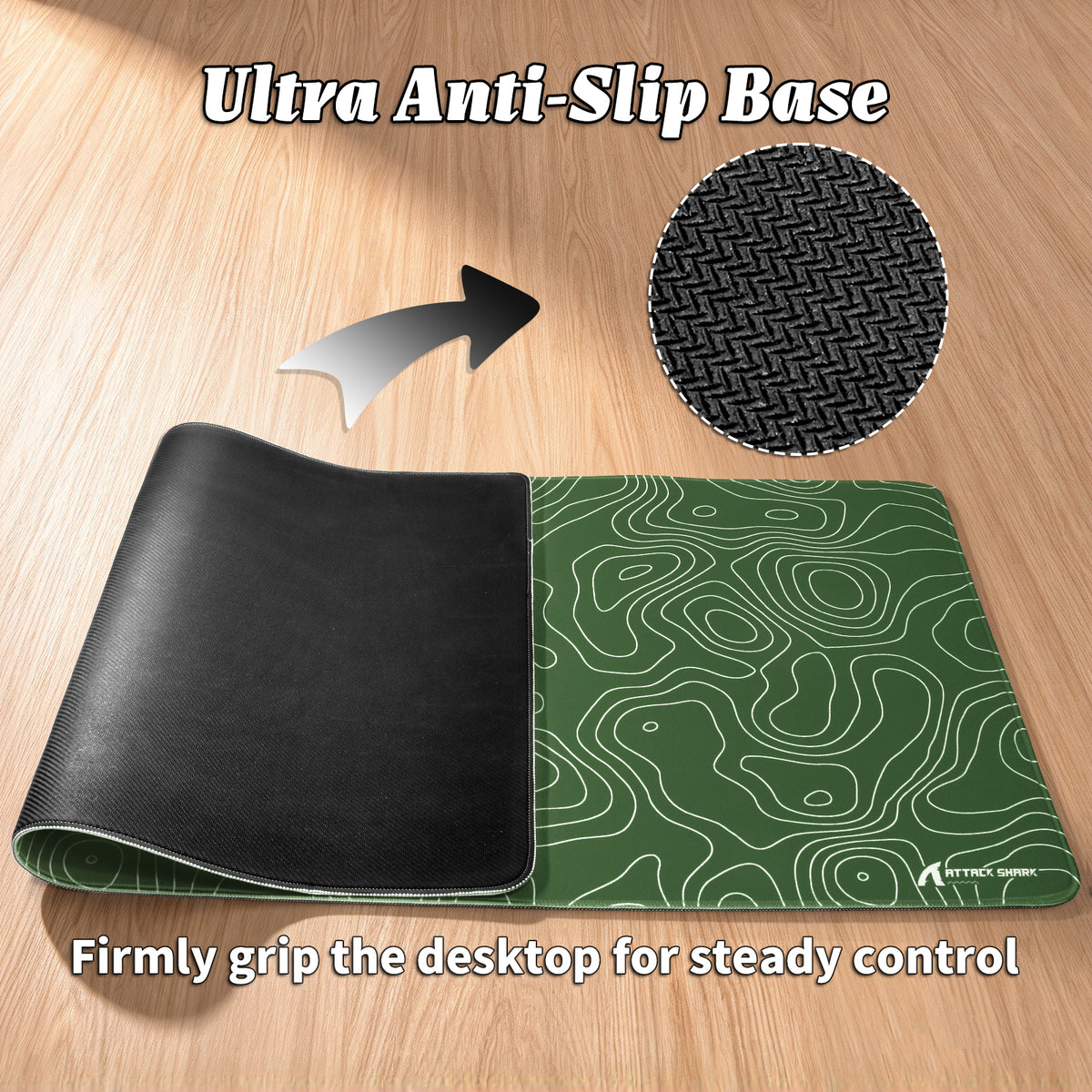 Tapis de Souris Gaming eSport ATTACK SHARK CM02PRO (900x400x4 MM)