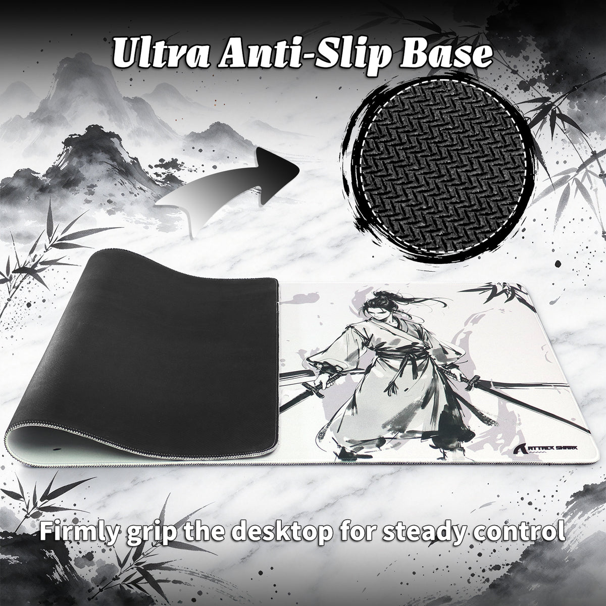 Tapis de Souris Gaming eSport ATTACK SHARK CM02PRO (900x400x4 MM)