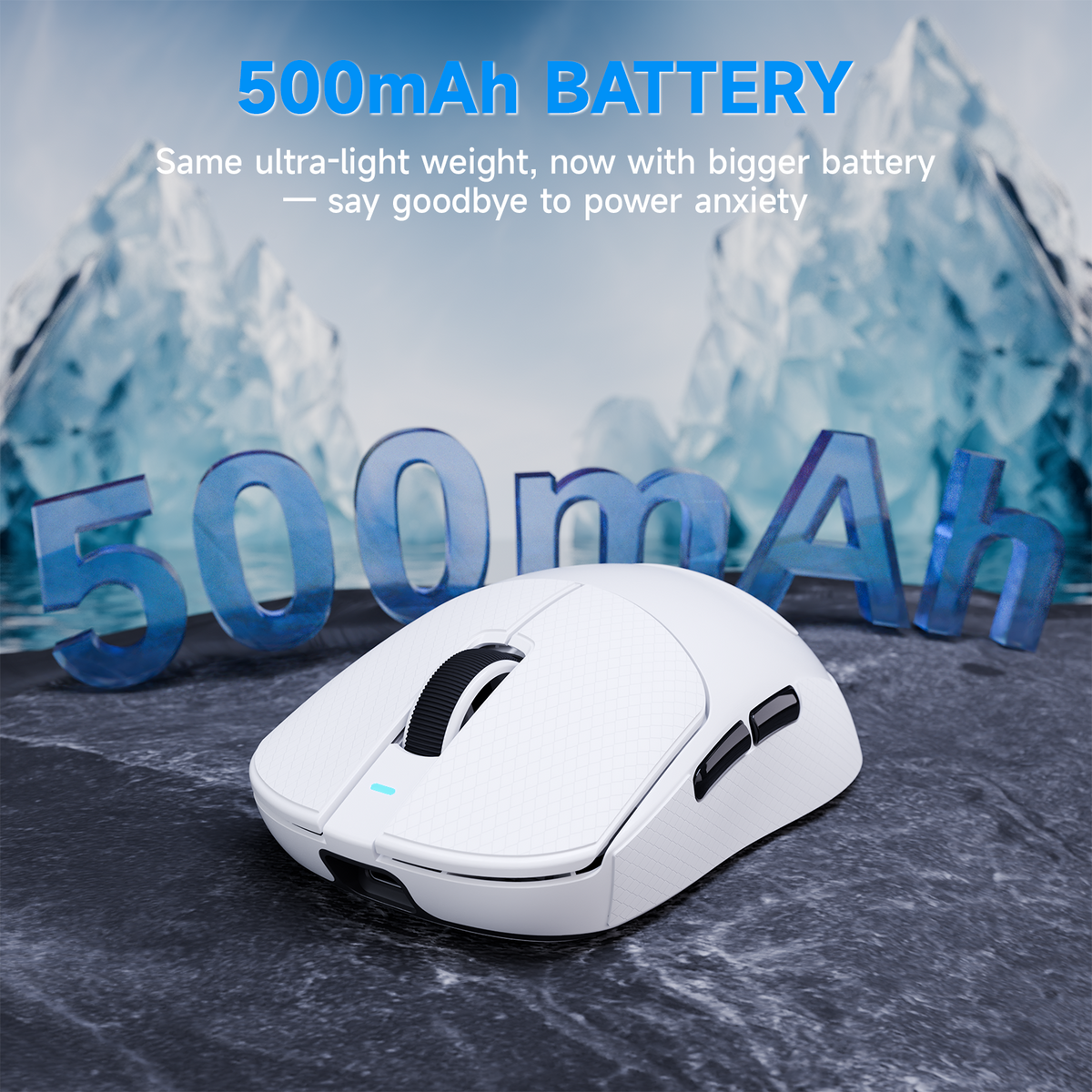 Mouse gamer sem fio de três modos ATTACK SHARK X8 PLUS com cabo C06 ULTRA