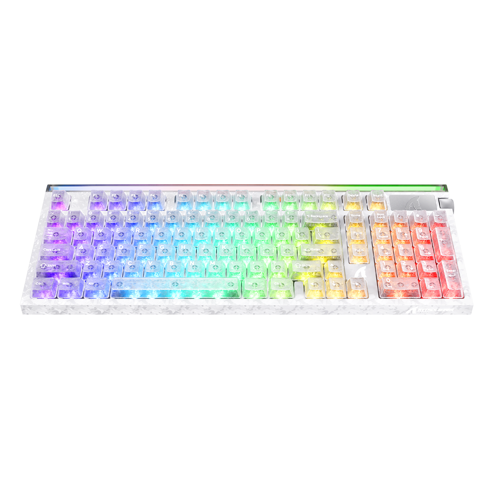 Demnächst erhältlich: ATTACK SHARK R98 HE Carbonfaser Rapid Trigger Tastatur mit magnetischem Schalter