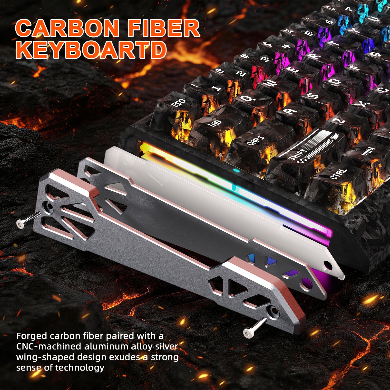 ATTACK SHARK R68 HE & R5 ULTRA カーボンファイバーゲーミングバンドル