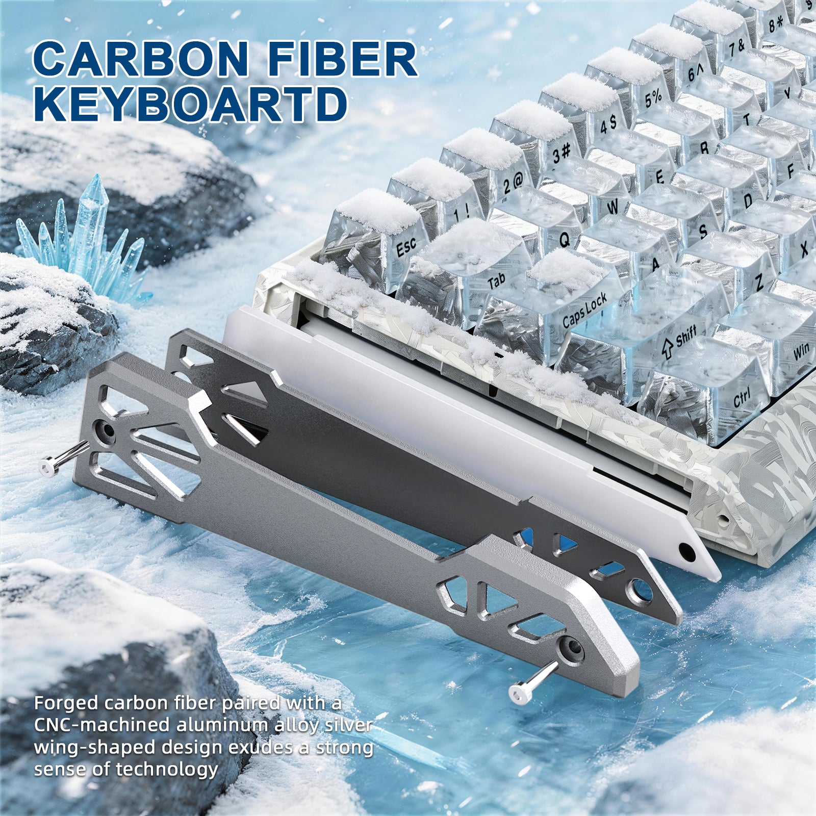 ATTACK SHARK R68 HE & R5 ULTRA カーボンファイバーゲーミングバンドル