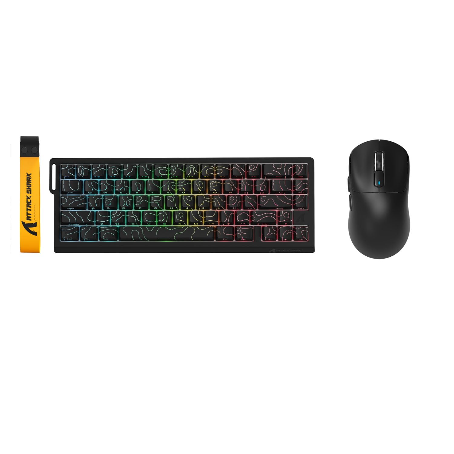 ATTACK SHARK X68HE Magnetic Keyboard with X3 Gaming Mouse Set