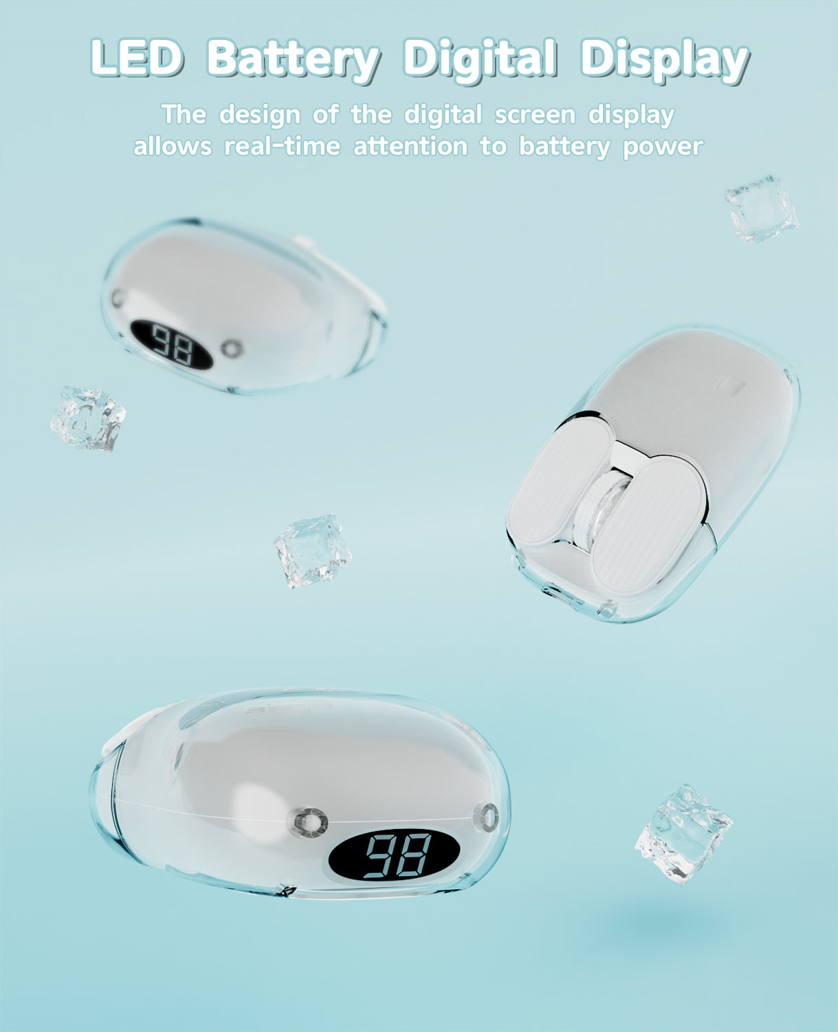 ATTACK SHARK x AJAZZ I069 Mini Wireless Bluetooth Cute Silent Mouse