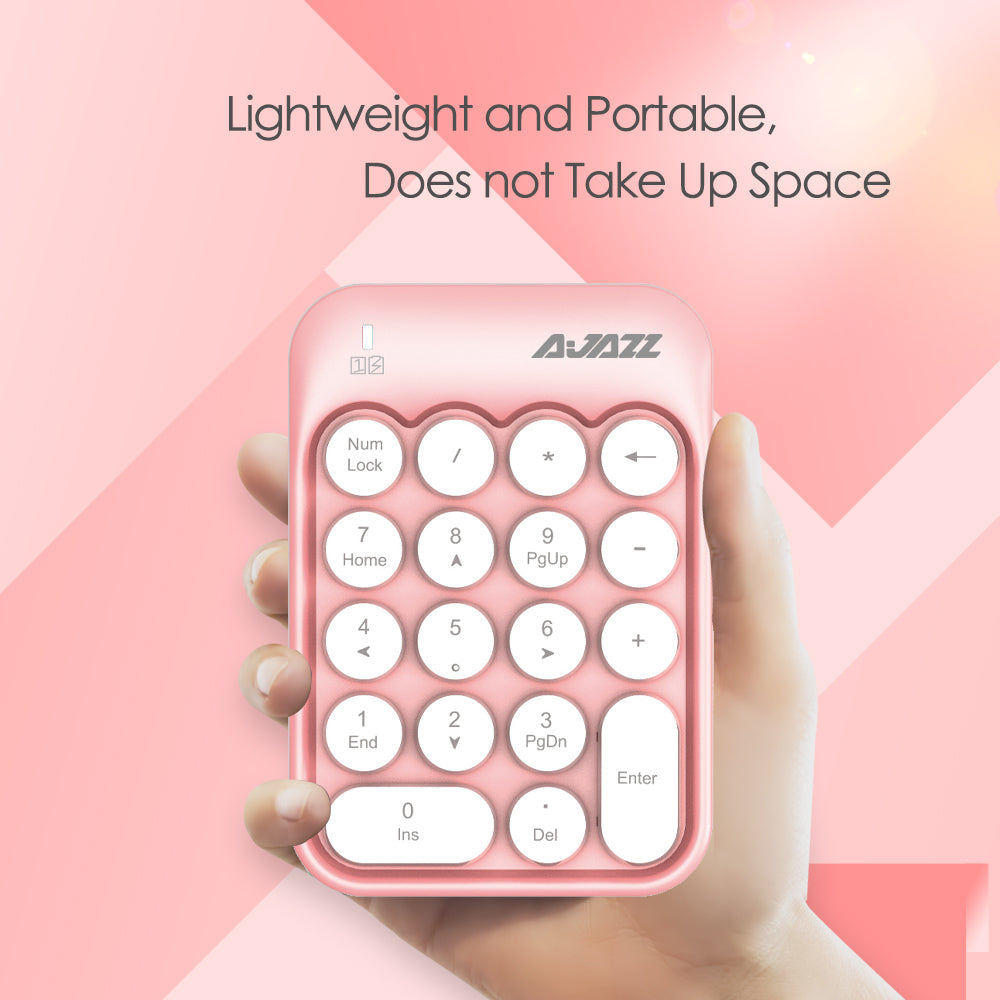 ATTACK SHARK X AJAZZ AK18 Wireless Numeric Keypad