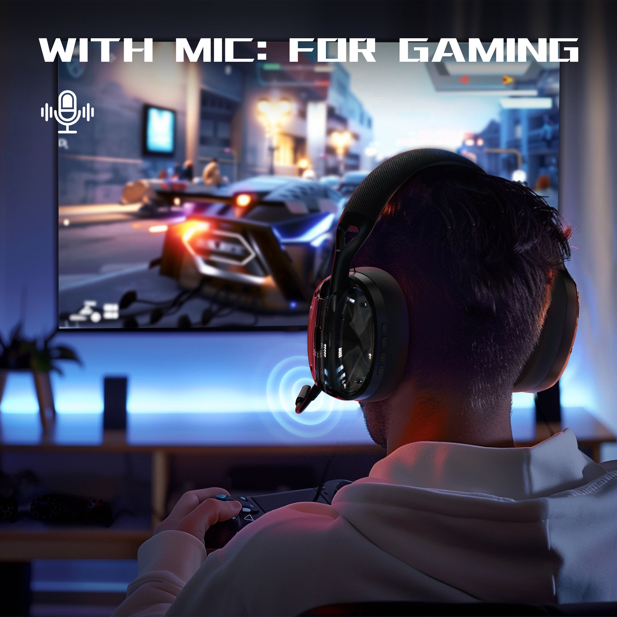 ATTACK SHARK L60 Ultra-Light Tri-Mode Gaming Headset