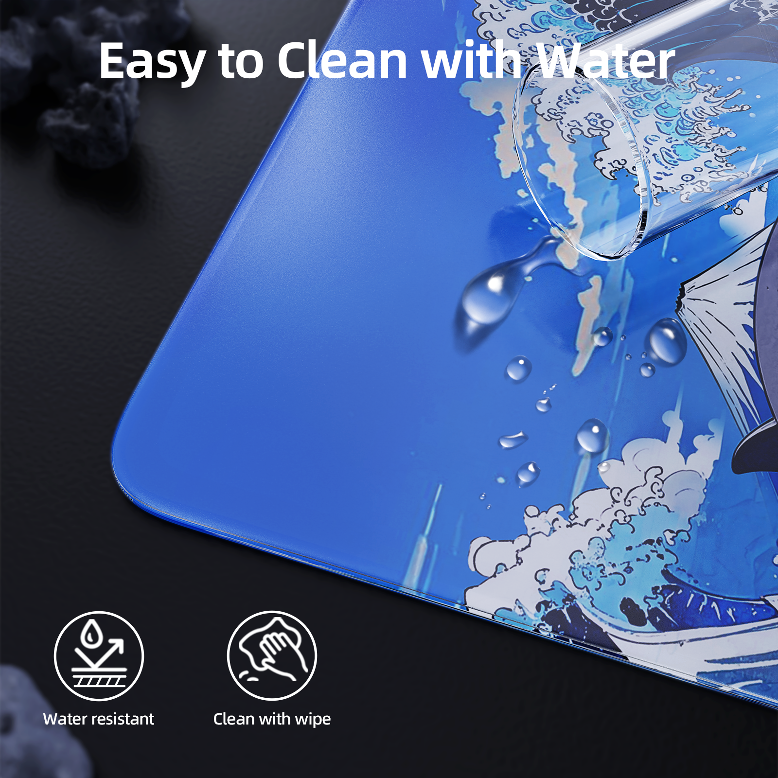 Alfombrilla de ratón para juegos de vidrio templado ATTACK SHARK CM05