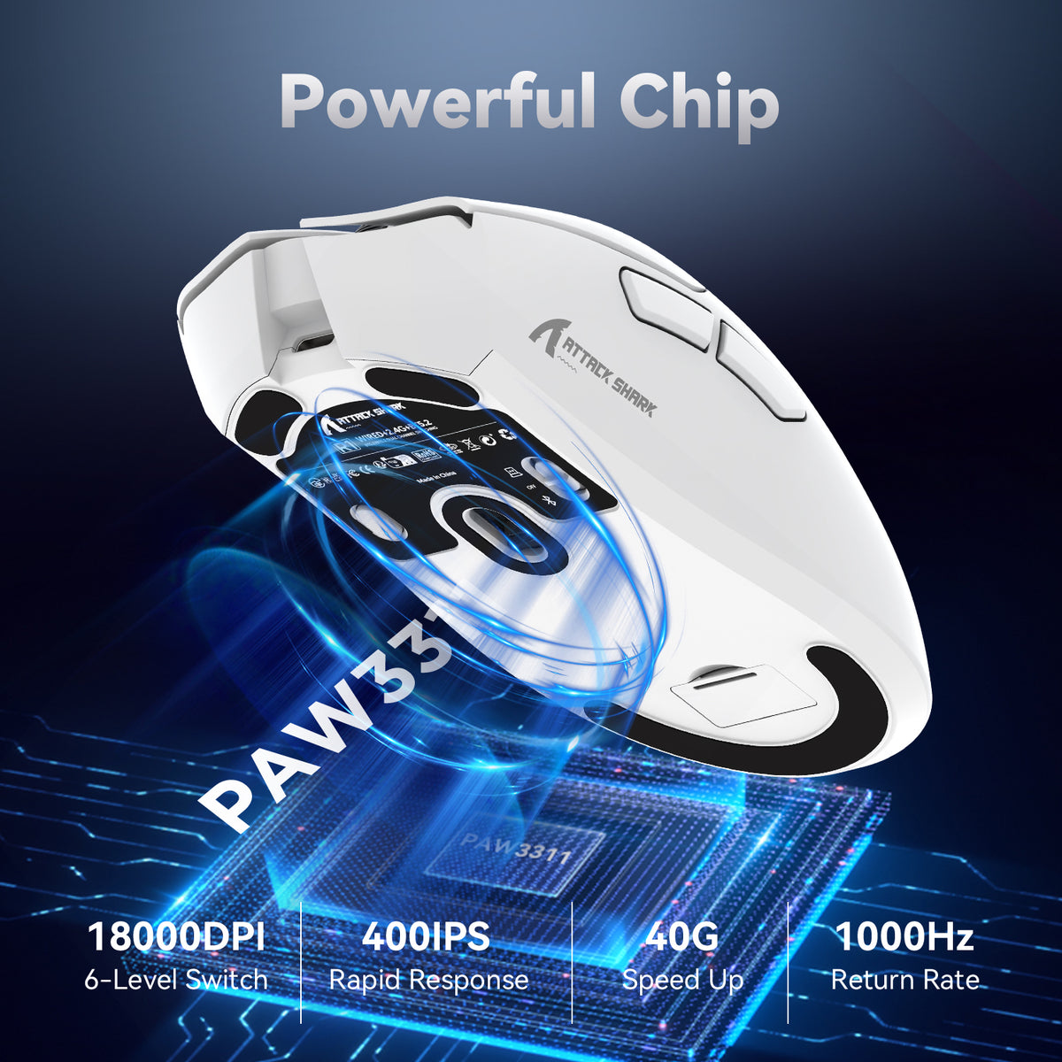 Razer Viper Mini – Souris Gaming Ultra-Légère 61g – Capteur 8500 DPI – Switches Optiques Rapides – RGB Chroma – 6 Boutons Programmables