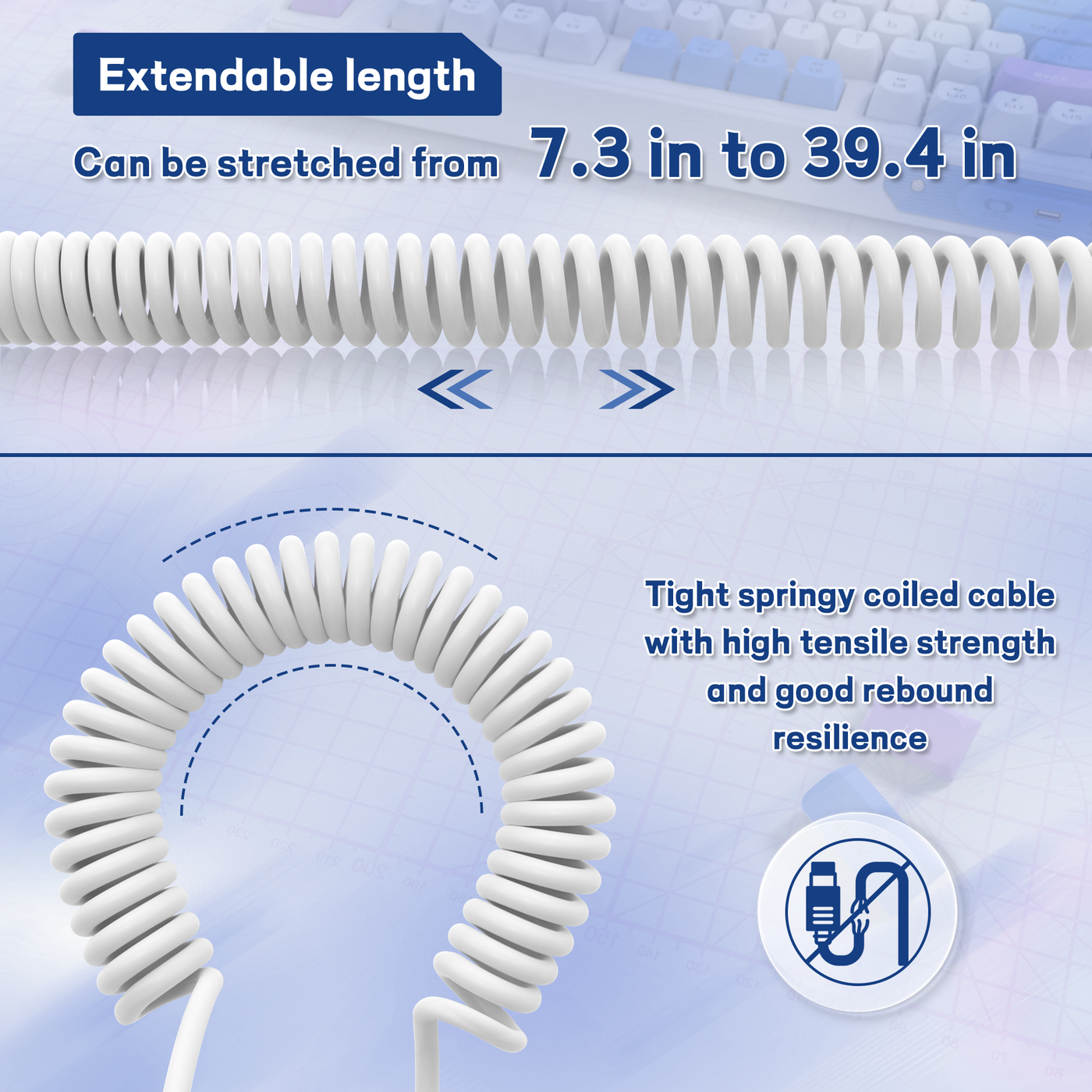 High-Performance Coiled Cable | ATTACK SHARK